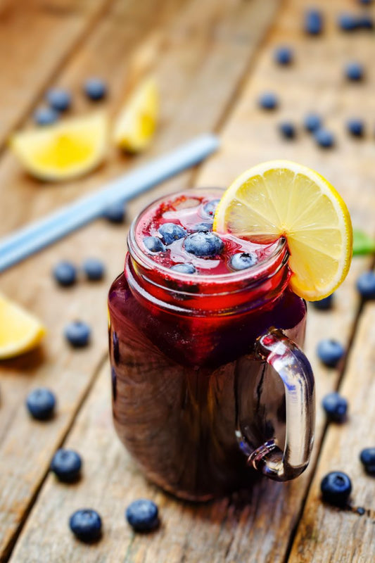 Blueberry Pomegranate Lemonade